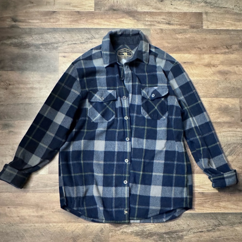 Men's Blue Flannel